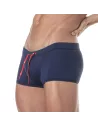 Mini Boxer De Bain Uni Bleu Marine avec le logo tof