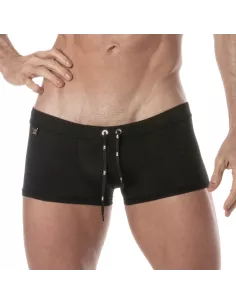 Mini Boxer De Bain Uni Noir