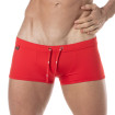 Plain swim Mini Trunks Red