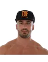 Circuit Cap - Black Neon Orange