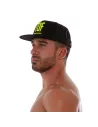 Circuit Cap - Black Neon Yellow for men