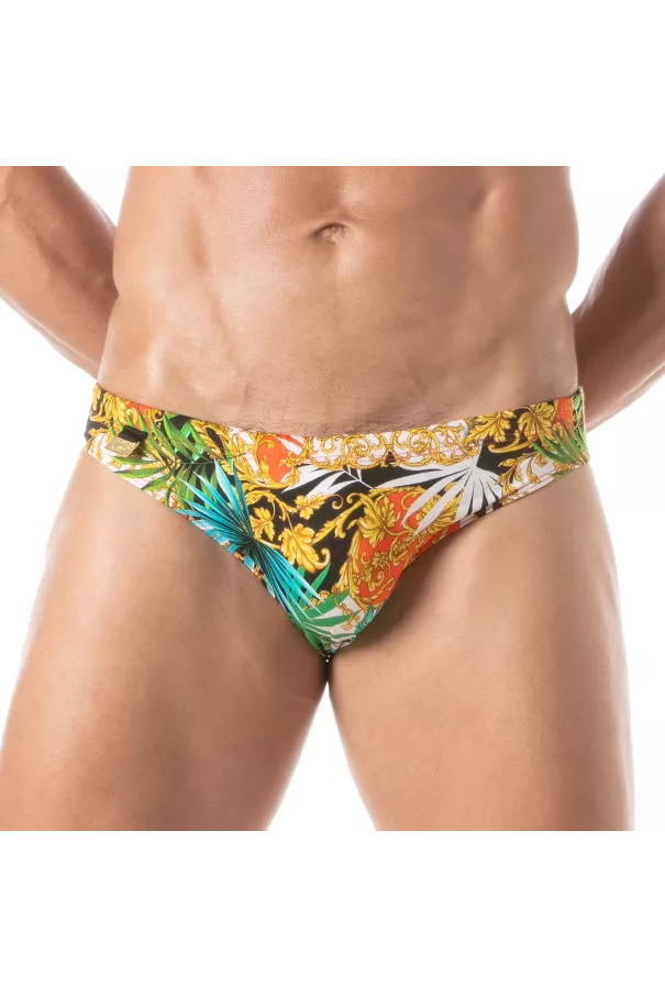 Slip de Bain Baroque Orange
