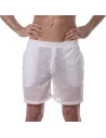 Short Long Transparent Pour Hommes Blanc
