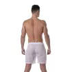 Short Long Transparent Pour Hommes Blanc - Tof Paris