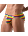 Bikini de bain Rainbow de cote