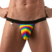 Rainbow Swim Thong