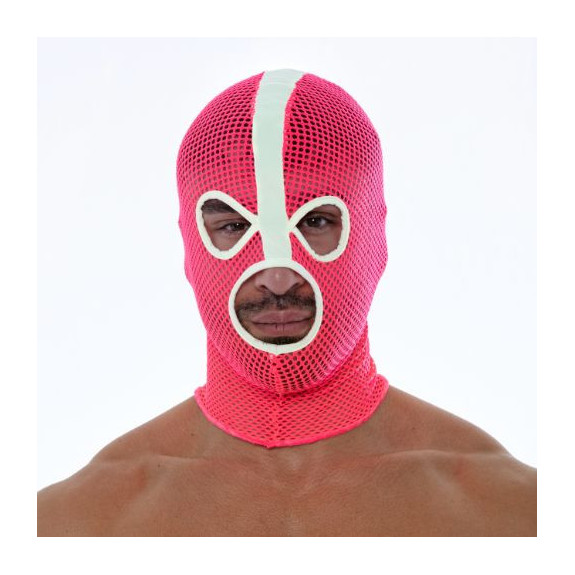Neon Mesh Hood Pink Cover Image