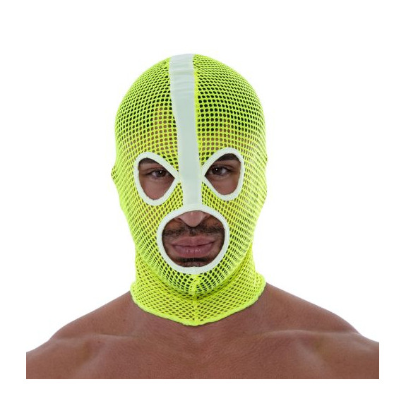 Neon Mesh Hood Yellow