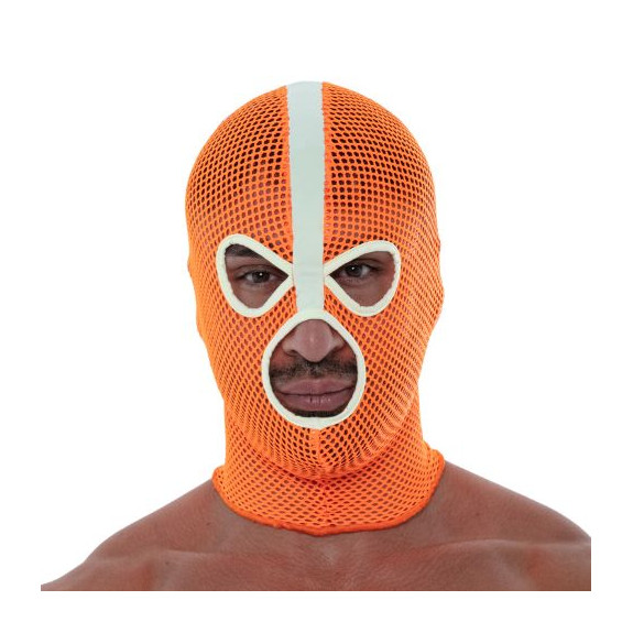Neon Mesh Hood Orange
