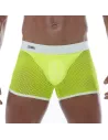 Short En Résille Néon Jaune