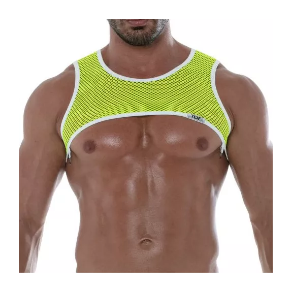 Neon Mesh Harness Yellow