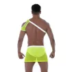 Harnais D'épaule En Mesh Néon Jaune Pour Hommes - Tof Paris