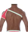 Neon Mesh Shoulder Harness Pink