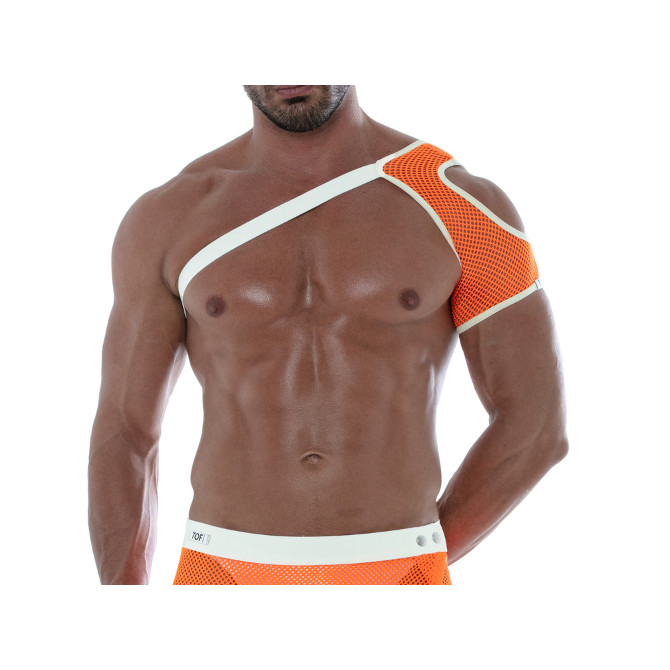 Neon Mesh Shoulder Harness Orange  first picture