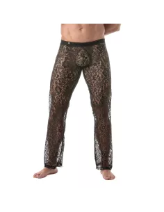 Pantalon Kimono En Dentelle Noir Pour Homme - Sexywear - Tof Paris