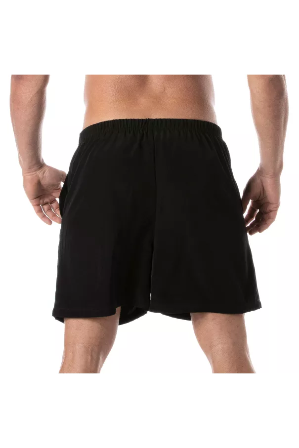 Bermuda D'été Noir Pour Homme - Short Casual - TOF Paris