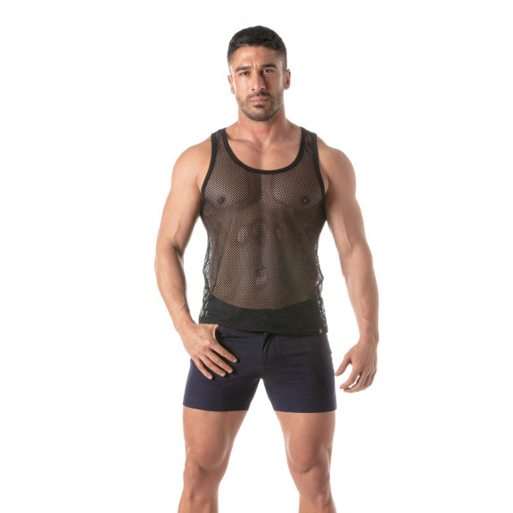 Débardeur En Résille Circuit pour homme