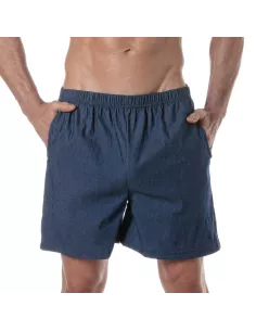 Bermuda En Denim Léger Pour Homme - Bermuda Casual - TOF Paris