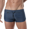 Short Rétro En Denim Clair Pour homme