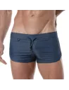 Short Rétro En Denim Clair Pour homme