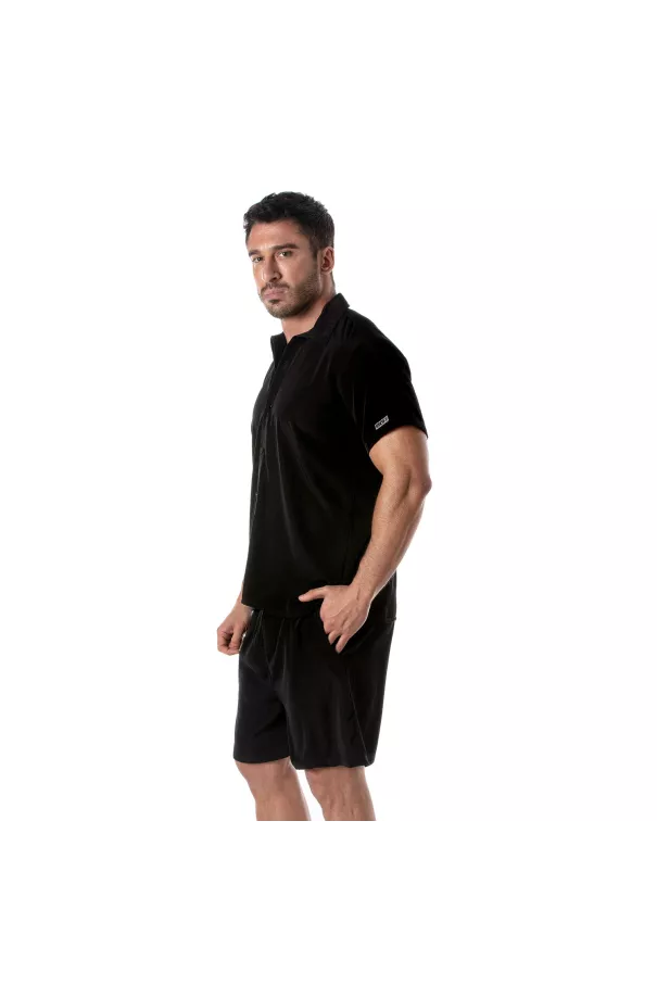 Chemise D'été A Manches Courtes de cote