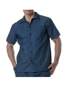 Chemise A Manches Courtes En Denim Léger image de couverture