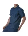 Chemise A Manches Courtes En Denim Léger pour homme