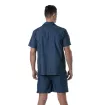 Chemise A Manches Courtes En Denim Léger de dos