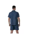 Chemise A Manches Courtes En Denim Léger de dos