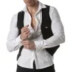 Gilet Chaîne En Jean Urbain Pour Homme - Vêtements Casual - TOF Paris