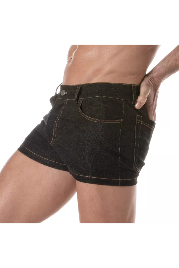 Short Sexy Mini Urban Jean Pour Homme - Fabriqué En France - TOF Paris