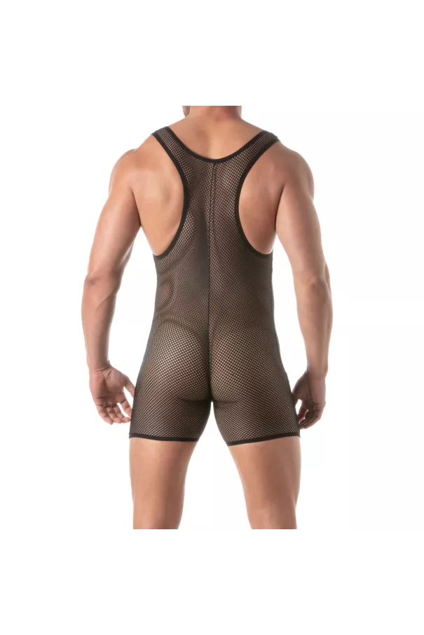 Circuit Fishnet Wrestling Body For Men