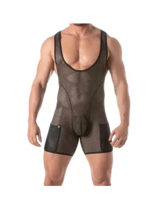 Men Wearing a Circuit Fishnet Wrestling Body Cover Image
