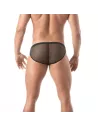 Circuit Fishnet Mini briefs Black For Men Back